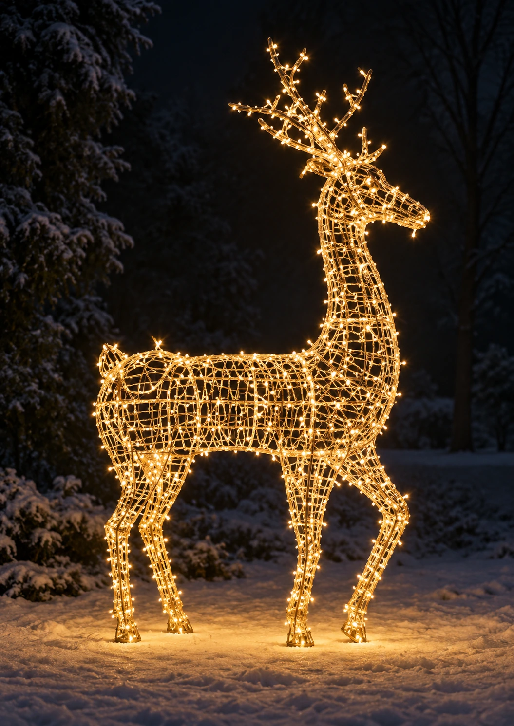 Reindeer Light Sculpture &mdash; SDl02