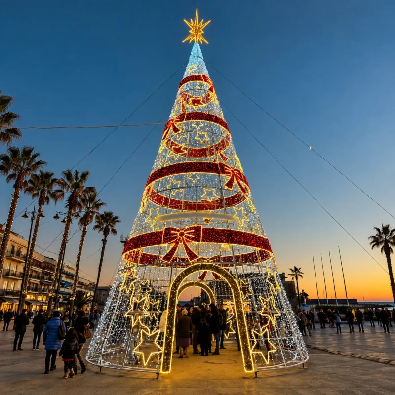 Christmas Light Tree with Walk-Through Base &mdash; JP-03