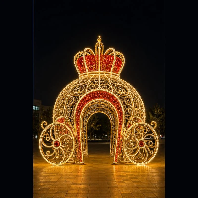 Illuminated Walk-Through Arch catalogue design reference
