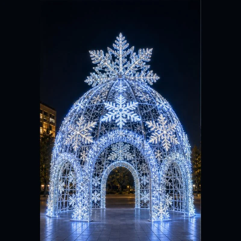 Illuminated Walk-Through Arch catalogue design reference