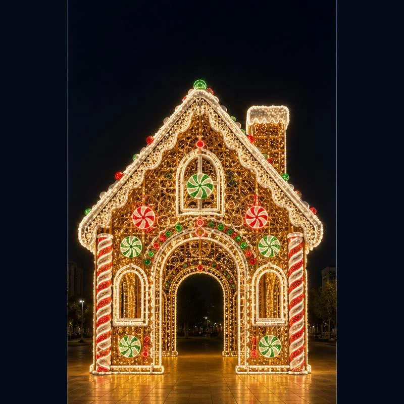 Christmas House Light Entrance &mdash; yxgm07