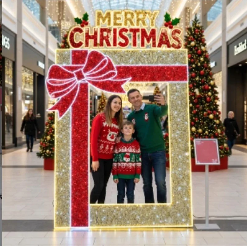 Christmas Greeting Photo Frame Light — SDZS16
