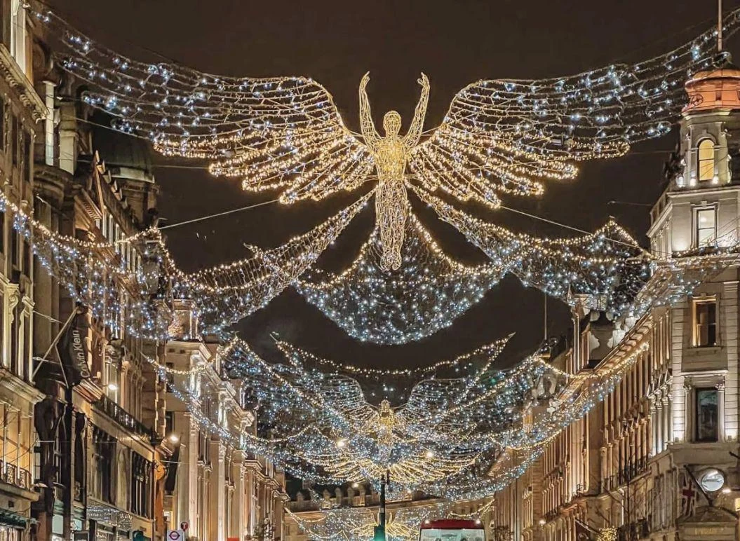 Golden Angel Wing Overhead Light Canopy — TM005