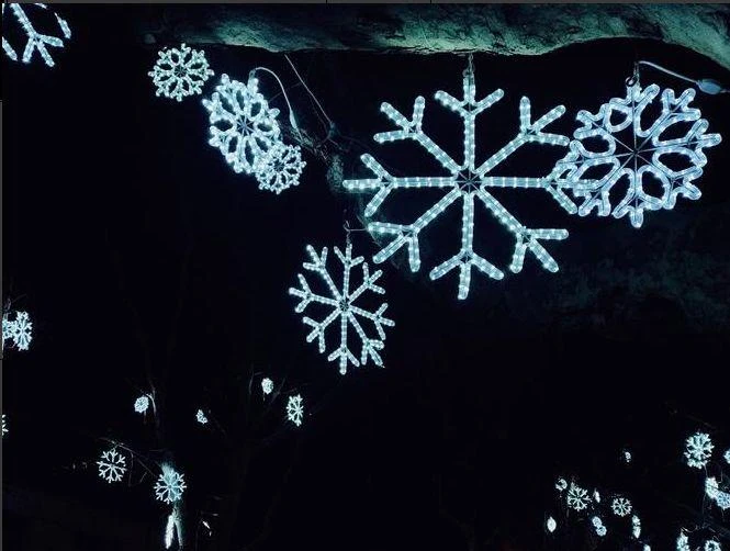 Hanging Snowflake Light Decoration Set — DP022