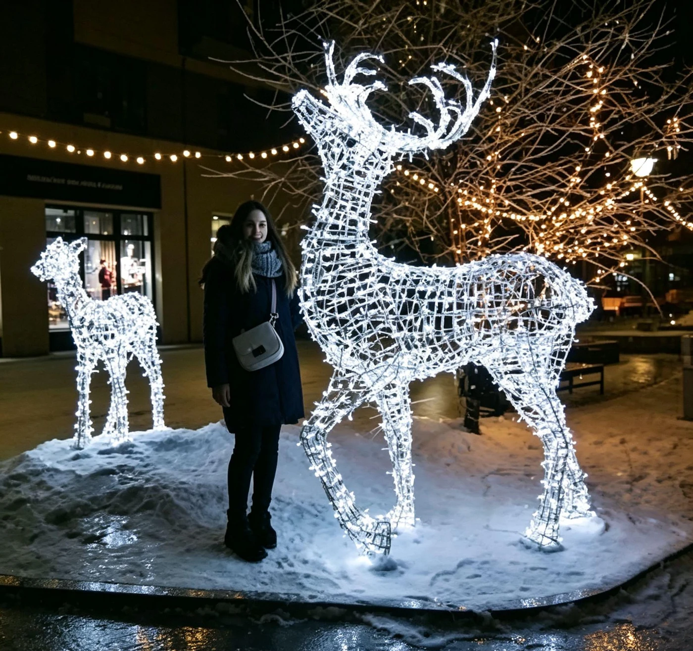 Reindeer Light Sculpture &mdash; SDl03