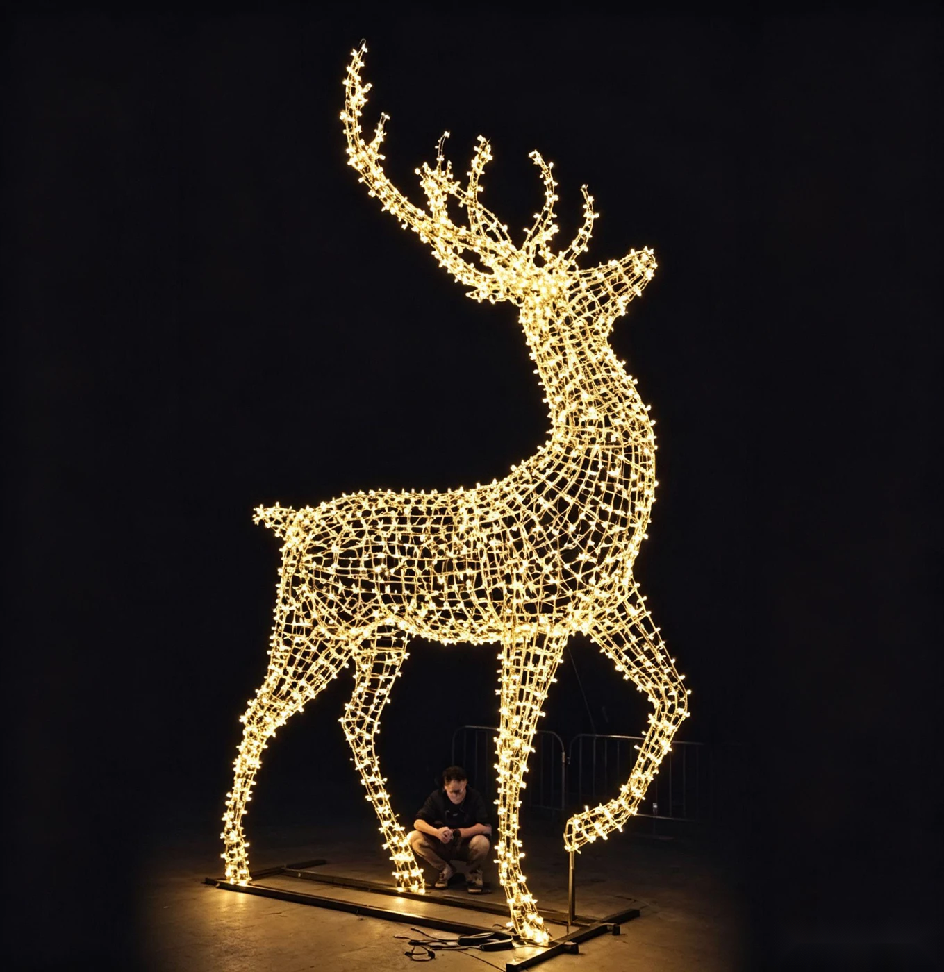 Reindeer Light Sculpture &mdash; SDl06